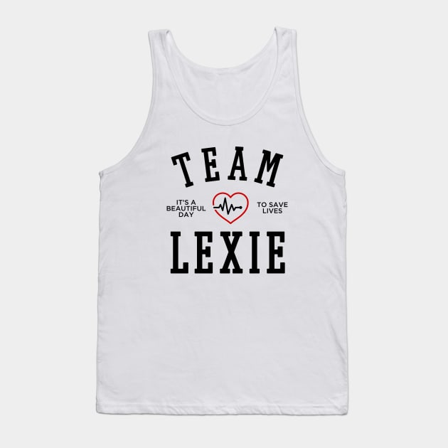 TEAM LEXIE GREY Tank Top by localfandoms